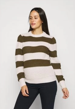 ONLY MATERNITY Donna OLMNICA PUFF - Maglione - Pumice Stone