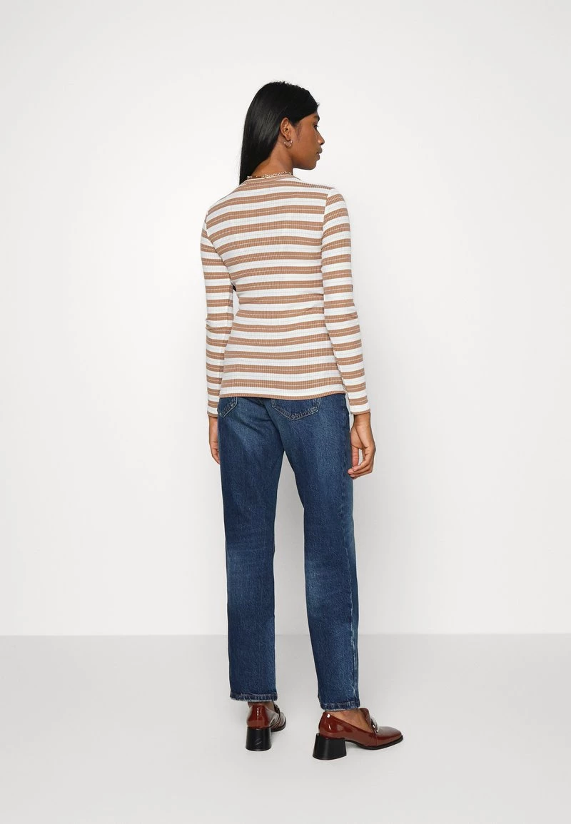 ONLY MATERNITY Donna OLMVILLA ONECK BOX - Maglietta A Manica Lunga - Cloud Dancer 5 ONLY MATERNITY Donna OLMVILLA ONECK BOX - Maglietta A Manica Lunga - Cloud Dancer - immagine 3