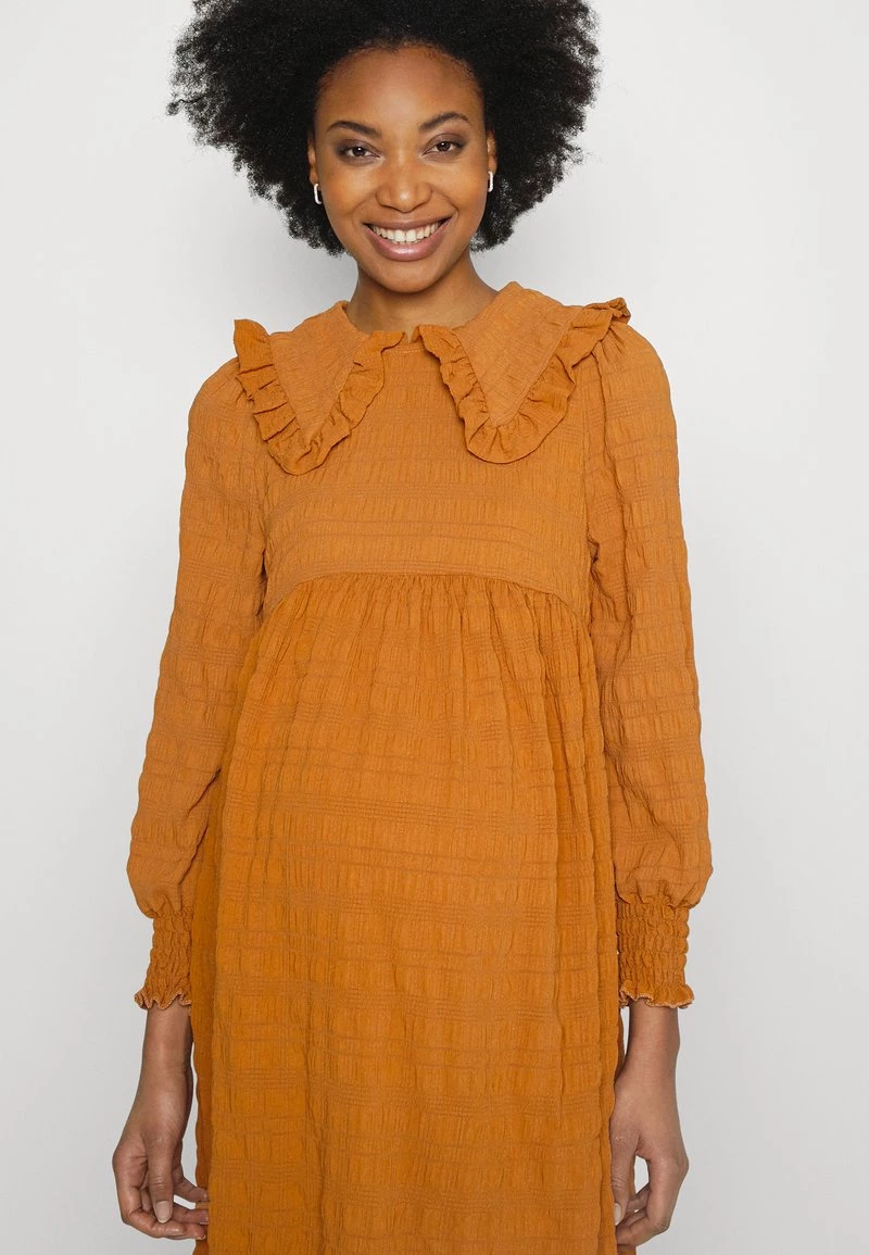 ONLY MATERNITY Donna OLMPOWER COLLAR DRESS - Vestito Estivo - Lion 8 ONLY MATERNITY Donna OLMPOWER COLLAR DRESS - Vestito Estivo - Lion - immagine 6