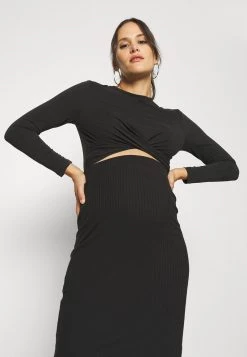 ONLY MATERNITY Donna OLMFREE LIFE TWIST - Maglietta A Manica Lunga - Black -Negozio al dettaglio ONLY MATERNITY 60aecaf62dea4829b4d607565a3bf0a2