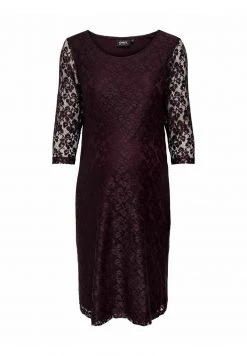 ONLY MATERNITY Donna KLEID SPITZE - Vestito Lungo - Winetasting