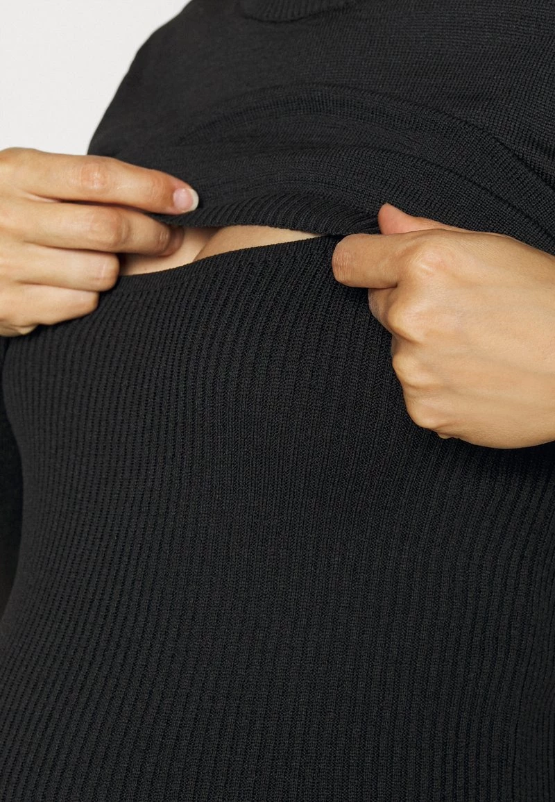 ONLY MATERNITY Donna OLMPEACH PEEK - Maglione - Black 7 ONLY MATERNITY Donna OLMPEACH PEEK - Maglione - Black - immagine 5