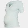 ONLY MATERNITY Donna OLMIBI V NECK - Top - Habor Gray -Negozio al dettaglio ONLY MATERNITY 6f4439600aa04e6baa4e51000cc4c7b4