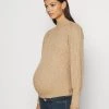 ONLY MATERNITY Donna OLMKATIA HIGHNECK - Maglione - Beige 1 ONLY MATERNITY Donna OLMKATIA HIGHNECK - Maglione - Beige -Negozio al dettaglio ONLY MATERNITY 7394bed6504644b08202470aa162642c