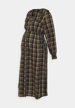 ONLY MATERNITY Donna OLMFIONA ABOVE CALF DRESS - Vestito Estivo - Chinchilla -Negozio al dettaglio ONLY MATERNITY 74940137fbcf407b869a499515d67328