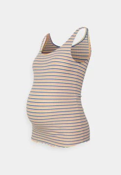 ONLY MATERNITY Donna OLMOFELIA - Top - Cashmere Blue