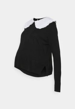 ONLY MATERNITY Donna OLMMESHA PULLOVER - Maglione - Black -Negozio al dettaglio ONLY MATERNITY 79e2255b7c754a75b39d496e9a7e0c40