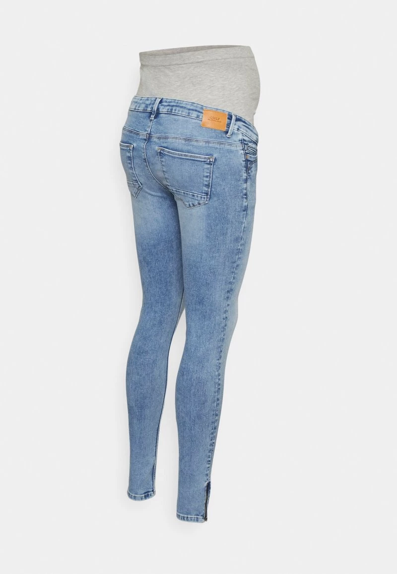 ONLY MATERNITY Donna OLMKENDELL - Jeans Skinny Fit - Light Blue Denim 4 ONLY MATERNITY Donna OLMKENDELL - Jeans Skinny Fit - Light Blue Denim - immagine 2