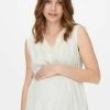 ONLY MATERNITY Donna ÄRMELLOS - Camicetta - White 1 ONLY MATERNITY Donna ÄRMELLOS - Camicetta - White -Negozio al dettaglio ONLY MATERNITY 7a7dfb6c02e84d3b99bf3ed7716d4fac