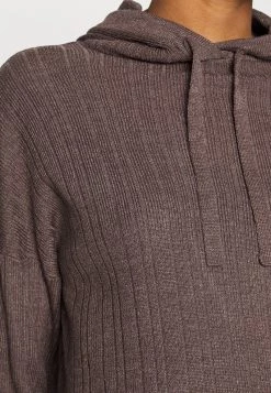 ONLY MATERNITY Donna OLMSHELLY HOOD - Maglione - Plum Truffle -Negozio al dettaglio ONLY MATERNITY 7b139fc9397d4f10915cf1300f0758ad