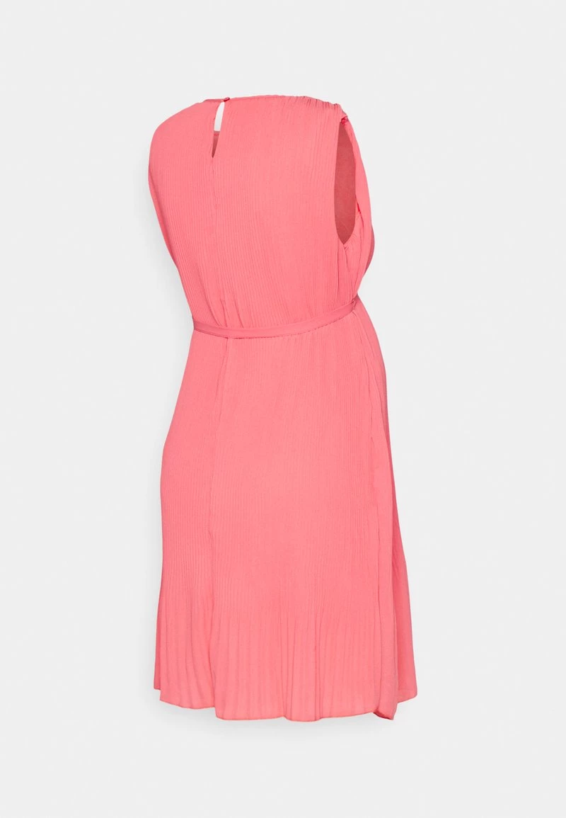 ONLY MATERNITY Donna OLMPETUNIA PLISSE DRESS - Vestito Elegante - Calypso Coral 4 ONLY MATERNITY Donna OLMPETUNIA PLISSE DRESS - Vestito Elegante - Calypso Coral - immagine 2