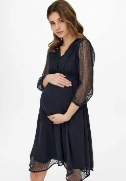 ONLY MATERNITY Donna MAMA - Vestito Estivo - Night Sky -Negozio al dettaglio ONLY MATERNITY 80ee57274ff04bf49104d82f107ed9d1