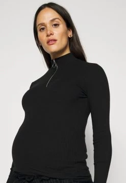 ONLY MATERNITY Donna OLMNELLY LIFE - Maglietta A Manica Lunga - Black -Negozio al dettaglio ONLY MATERNITY 84d25ad6d9b24a84b0644ddca3e680ea
