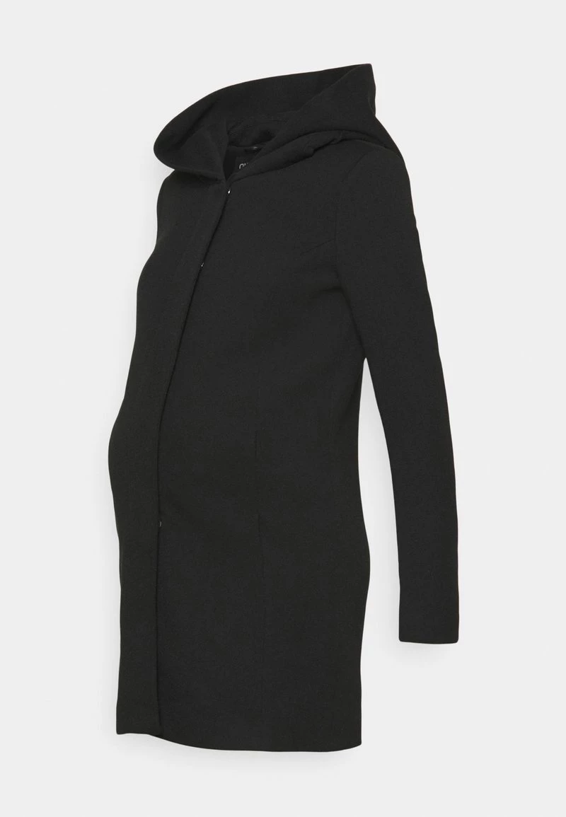 ONLY MATERNITY Donna OLMSEDONA LIGHT COAT - Cappotto Invernale - Black 6 ONLY MATERNITY Donna OLMSEDONA LIGHT COAT - Cappotto Invernale - Black - immagine 4