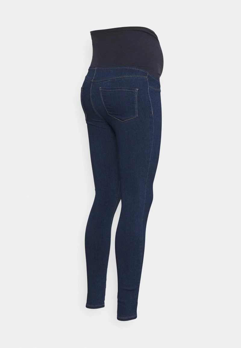 ONLY MATERNITY Donna OLMRAIN LIFE REG - Jeggings - Dark Blue Denim 4 ONLY MATERNITY Donna OLMRAIN LIFE REG - Jeggings - Dark Blue Denim - immagine 2