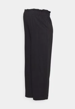 ONLY MATERNITY Donna OLMCALYLIFE WIDE - Pantaloni - Black