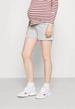 ONLY MATERNITY Donna OLMCORTNEY - Shorts - Light Grey