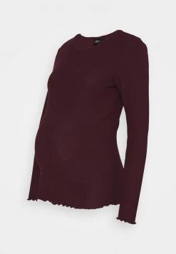 ONLY MATERNITY Donna OLMNELLA - Maglietta A Manica Lunga - Winetasting -Negozio al dettaglio ONLY MATERNITY 90f49e44f7a34545b3370d8a8e13aedb