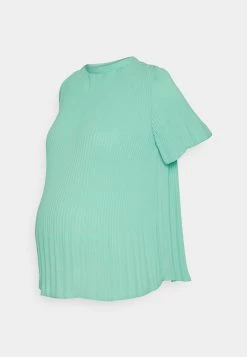 ONLY MATERNITY Donna OLMPETUNIA PLISSE - Camicetta - Marine Green