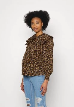 ONLY MATERNITY Donna OLMSMILE - Camicia - Black