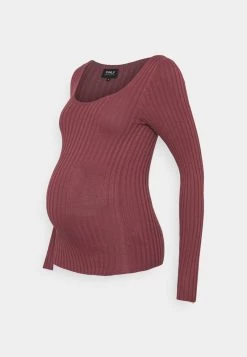 ONLY MATERNITY Donna OLMBALOO SWEET HEART - Maglione - Rose Brown