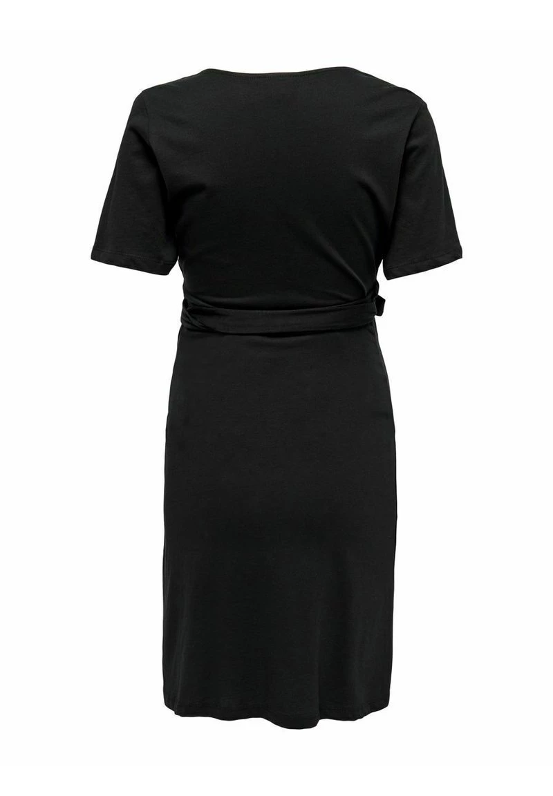 ONLY MATERNITY Donna OLMMAY WRAP DRESS - Vestito Di Maglina - Black 5 ONLY MATERNITY Donna OLMMAY WRAP DRESS - Vestito Di Maglina - Black - immagine 3