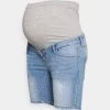 ONLY MATERNITY Donna OLMLAOLA - Shorts Di Jeans - Light Blue Denim -Negozio al dettaglio ONLY MATERNITY 996c30a390f44ddda17c6b65eee006be