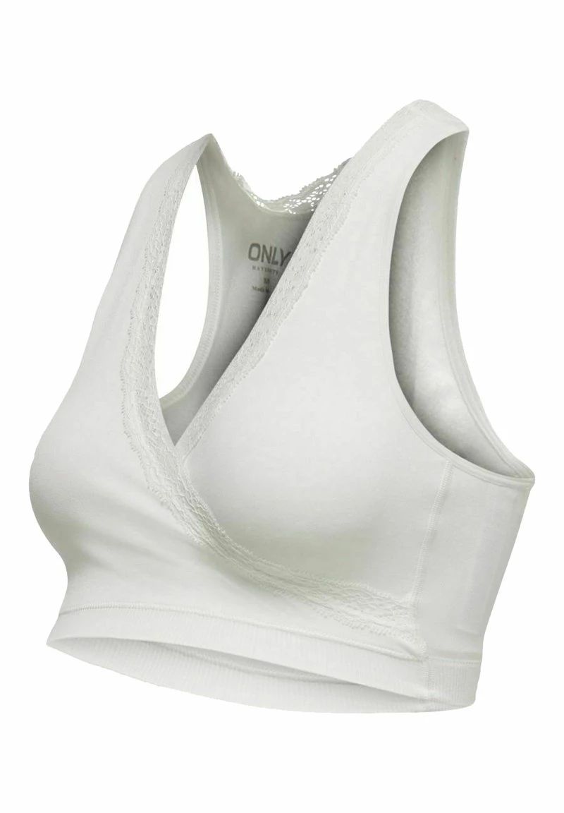 ONLY MATERNITY Donna Bustino - Cloud Dancer 4 ONLY MATERNITY Donna Bustino - Cloud Dancer - immagine 2