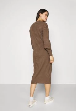ONLY MATERNITY Donna OLMNEW TESSA MIDI V NECK DRESS - Abito In Maglia - Chestnut Melange -Negozio al dettaglio ONLY MATERNITY 9e4a728a36d746388fc31c9f842bb07f