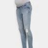 ONLY MATERNITY Donna OLMBLUSH MID RAW - Jeans Skinny Fit - Medium Blue Denim 1 ONLY MATERNITY Donna OLMBLUSH MID RAW - Jeans Skinny Fit - Medium Blue Denim -Negozio al dettaglio ONLY MATERNITY 9e505ac0785f4789aa12bcb919e1971b