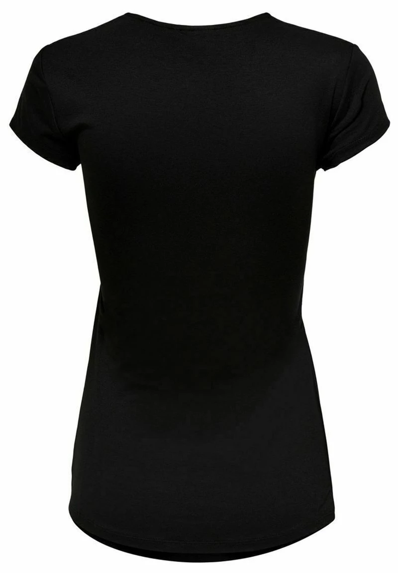 ONLY MATERNITY Donna OLMLISA MATERNITY WRAP - T-shirt Basic - Black 5 ONLY MATERNITY Donna OLMLISA MATERNITY WRAP - T-shirt Basic - Black - immagine 3