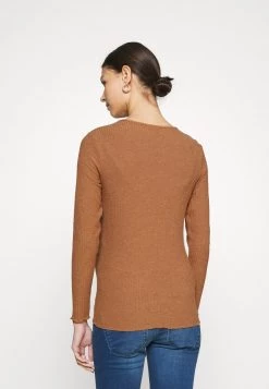 ONLY MATERNITY Donna OLMNELLA - Maglietta A Manica Lunga - Caramel Café -Negozio al dettaglio ONLY MATERNITY a742e19eba45414280aaebd64c7875a0