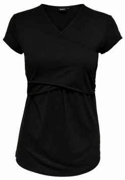 ONLY MATERNITY Donna OLMLISA MATERNITY WRAP - T-shirt Basic - Black 10 ONLY MATERNITY Donna OLMLISA MATERNITY WRAP - T-shirt Basic - Black -Negozio al dettaglio ONLY MATERNITY a86f69c1a0d74aa1ace4664bf96ebf98