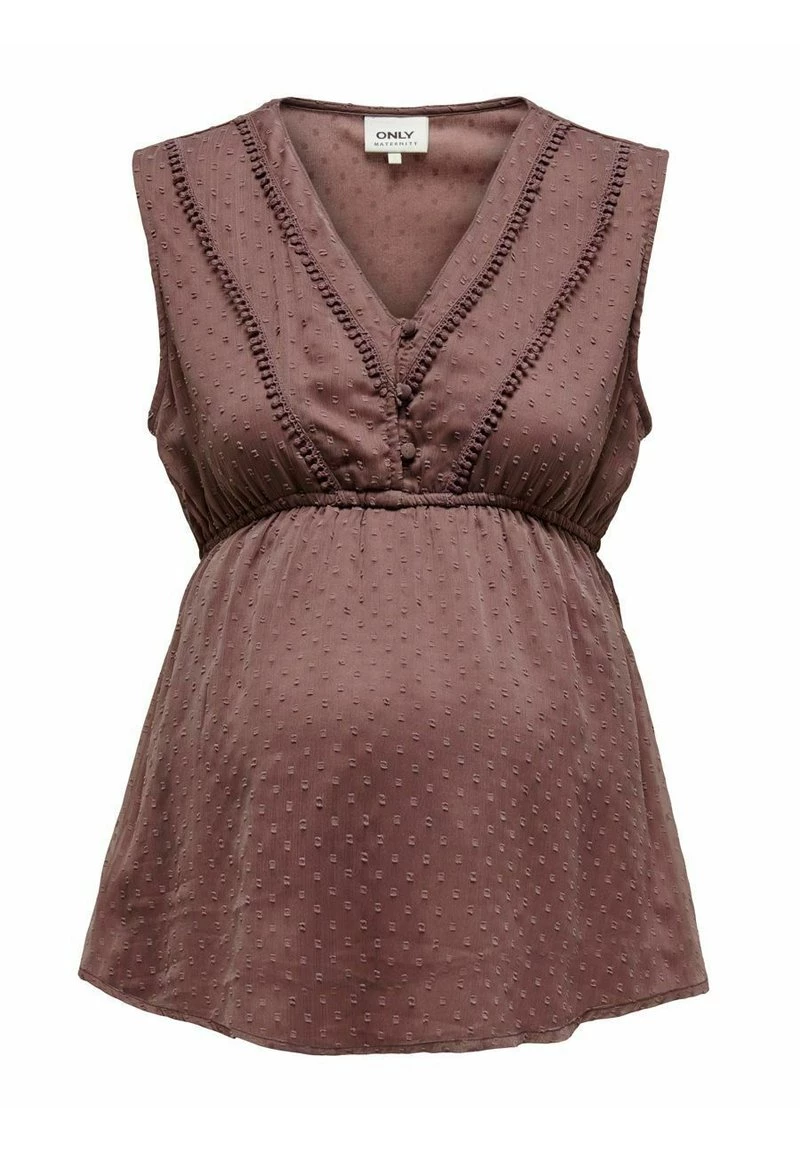 ONLY MATERNITY Donna ÄRMELLOS - Camicetta - Rose Taupe 10 ONLY MATERNITY Donna ÄRMELLOS - Camicetta - Rose Taupe - immagine 8