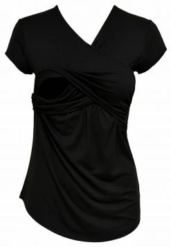 ONLY MATERNITY Donna OLMLISA MATERNITY WRAP - T-shirt Basic - Black 11 ONLY MATERNITY Donna OLMLISA MATERNITY WRAP - T-shirt Basic - Black -Negozio al dettaglio ONLY MATERNITY aa5854ddaced4f828a51ad62039874d0