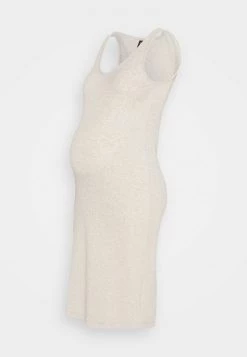 ONLY MATERNITY Donna OLMNELLA V NECK DRESS - Vestito Di Maglina - Oatmeal Melange -Negozio al dettaglio ONLY MATERNITY aafb4a9b3d5c44538efc8db7cd5e69ff