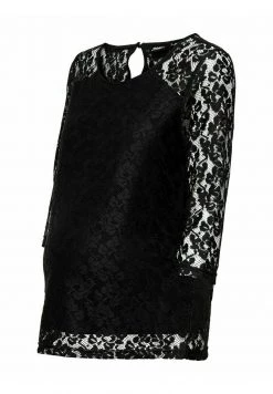 ONLY MATERNITY Donna OBERTEIL SPITZE - Camicetta - Black -Negozio al dettaglio ONLY MATERNITY ab721685928042a6af271f455787f3f3