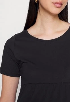 ONLY MATERNITY Donna OLMAYCA PEPLUM - T-shirt Basic - Black -Negozio al dettaglio ONLY MATERNITY b12146b7210e44e1a5ce02a29d984364