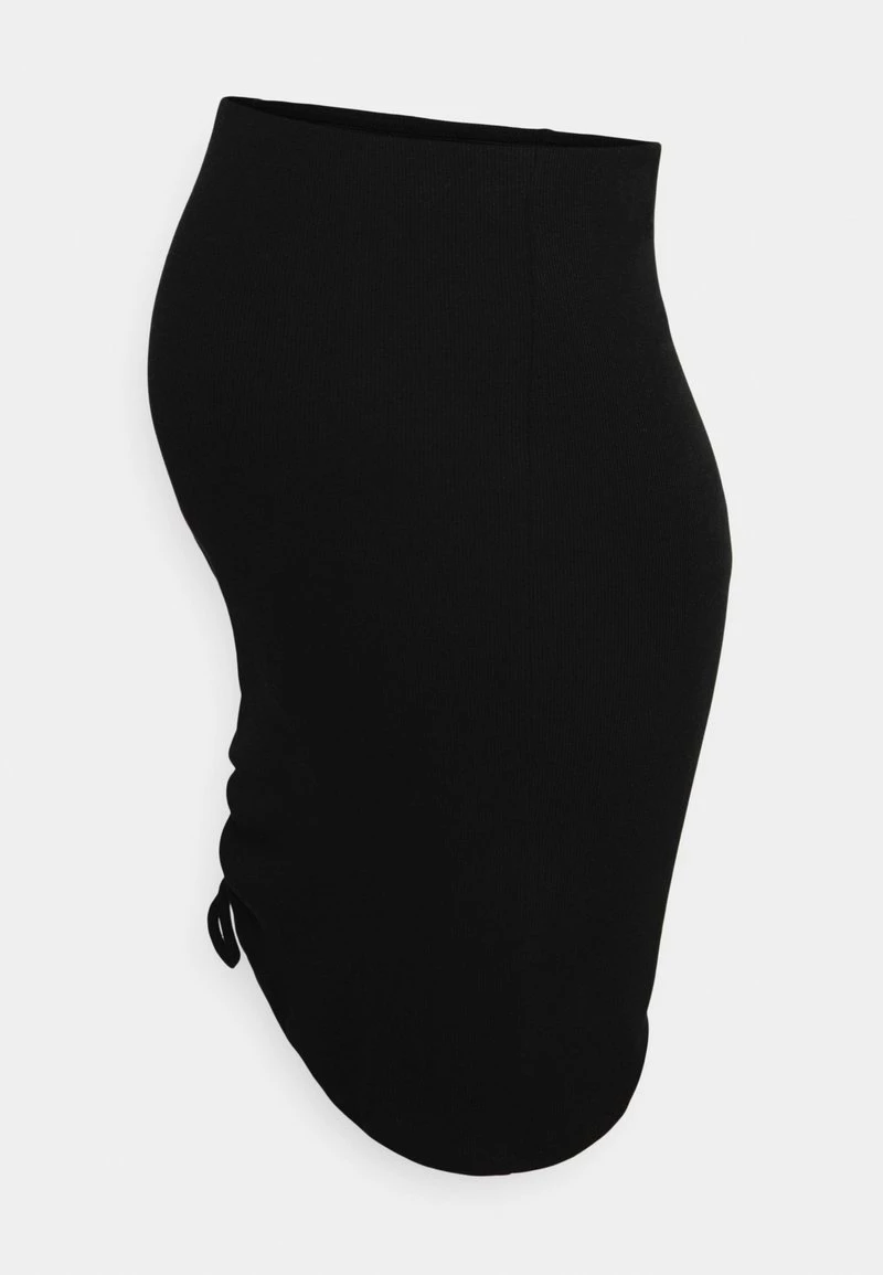 ONLY MATERNITY Donna OLMNESSA RUCHING SKIRT - Minigonna - Black 7 ONLY MATERNITY Donna OLMNESSA RUCHING SKIRT - Minigonna - Black - immagine 5