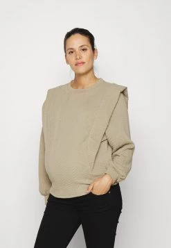 ONLY MATERNITY Donna OLMNATALIA SHOULDER O NECK - Felpa - Camel