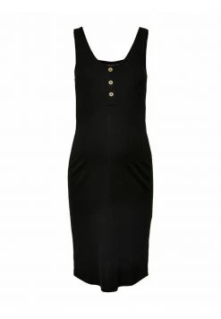 ONLY MATERNITY Donna Abito In Maglia - Black