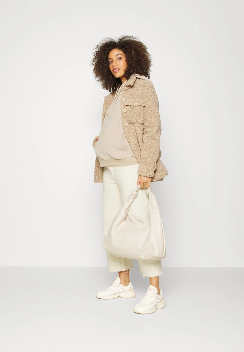 ONLY MATERNITY Donna OLMFEEL LIFE HOOD - Felpa - Hummus 4 ONLY MATERNITY Donna OLMFEEL LIFE HOOD - Felpa - Hummus - immagine 2