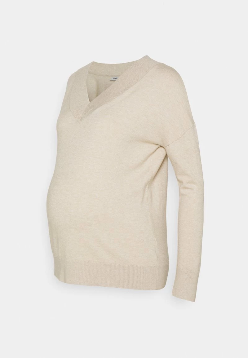 ONLY MATERNITY Donna OLMCOZY SET - Maglione - Stone 5 ONLY MATERNITY Donna OLMCOZY SET - Maglione - Stone - immagine 3