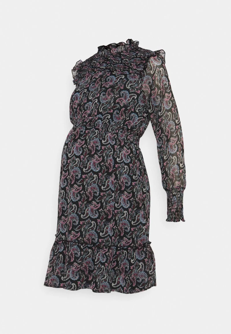 ONLY MATERNITY Donna OLMASTA SMOCK DRESS - Vestito Estivo - Black 3 ONLY MATERNITY Donna OLMASTA SMOCK DRESS - Vestito Estivo - Black