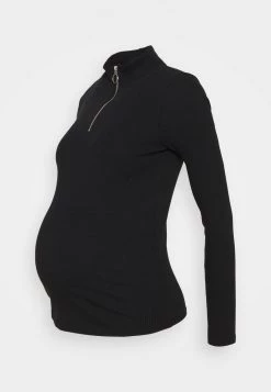 ONLY MATERNITY Donna OLMNELLY LIFE - Maglietta A Manica Lunga - Black -Negozio al dettaglio ONLY MATERNITY bd2b70dab7ee4b6186622401c2056335