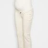 ONLY MATERNITY Donna OLMKENYA LIFE - Jeans A Zampa - Ecru -Negozio al dettaglio ONLY MATERNITY bfd183e729654acf821dd2a76a012f4f