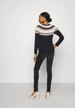 ONLY MATERNITY Donna OLMABELONE - Maglione - Night Sky/cloud Dancer/misty Rose -Negozio al dettaglio ONLY MATERNITY c451295434764c7da7f5cad405e146ac