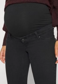 ONLY MATERNITY Donna OLMCATWALK MOM - Jeans Slim Fit - Black -Negozio al dettaglio ONLY MATERNITY c86809a6afcf49b2b42acc23545c3fa2