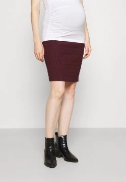 ONLY MATERNITY Donna OLMIBBI SKIRT - Gonna A Tubino - Port Royale