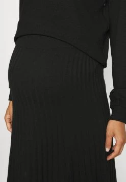 ONLY MATERNITY Donna OLMLORENA SKIRT - Gonna Lunga - Black -Negozio al dettaglio ONLY MATERNITY ca4f2d73ea0642afbaa426b03057e790